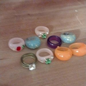 Resin rings